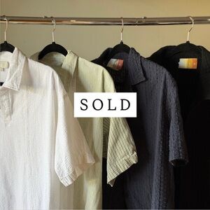 KITH Men's Lightweight Cotton Shirt Collection. Size L. Like New Condition.